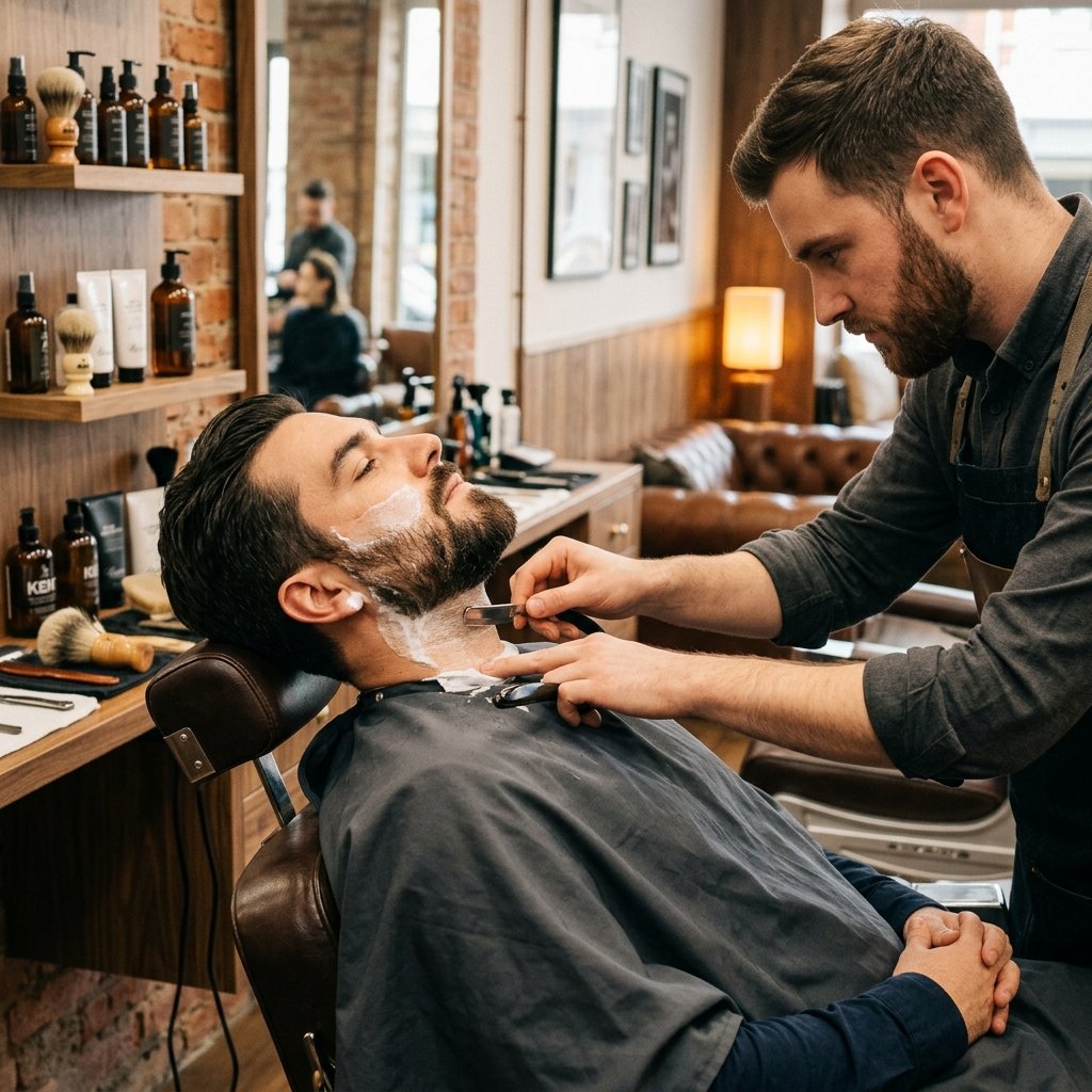Professional beard grooming service